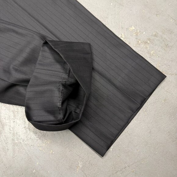 Baumler Loro Piana Suit 130s Four Seasons Wool Striped 2pc Grey 48R 42x30 - Picture 15 of 15